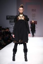 Model walks the ramp for Abdul Halder, Virtues by Viral, Ashish and Vikrant at Wills Lifestyle India Fashion Week Autumn Winter 2012 Day 5 on 19th Feb 2012 (60).JPG